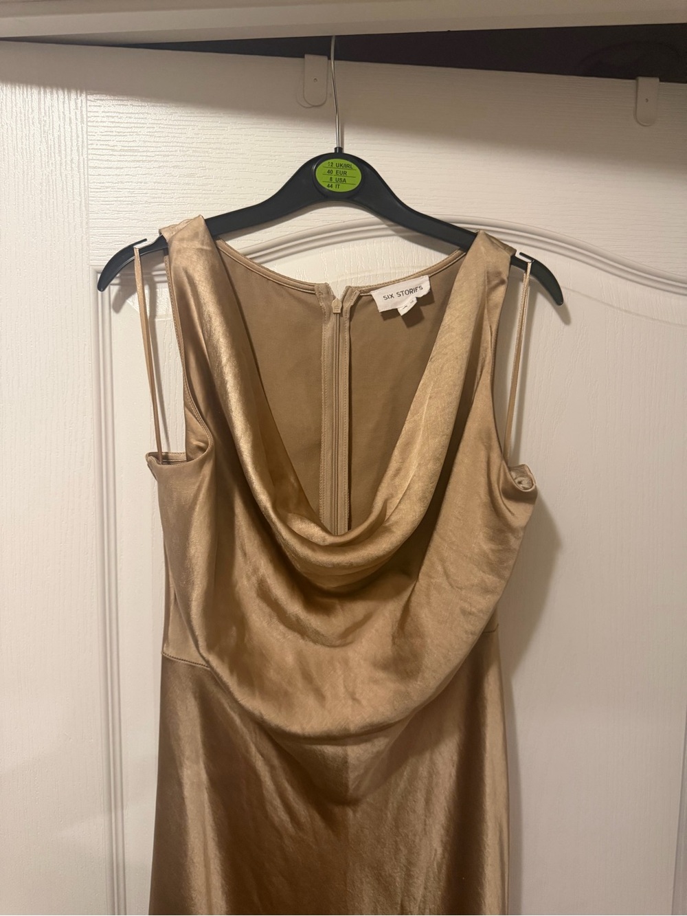 Six STORIES champagne myah Dress